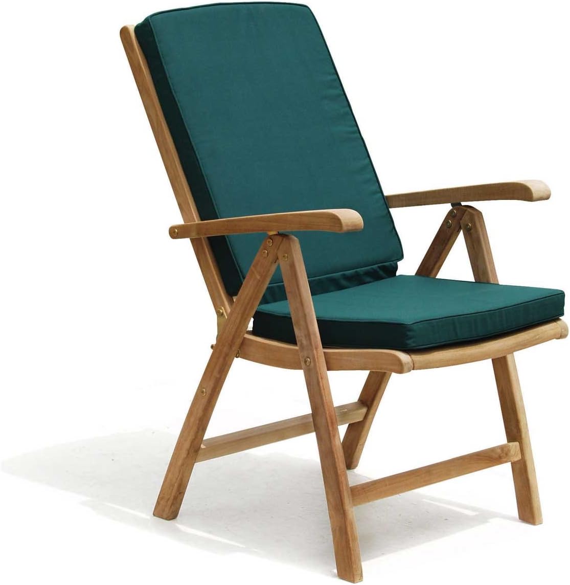 Jati Tewkesbury Reclining & Folding Teak Garden Chair with Cushion