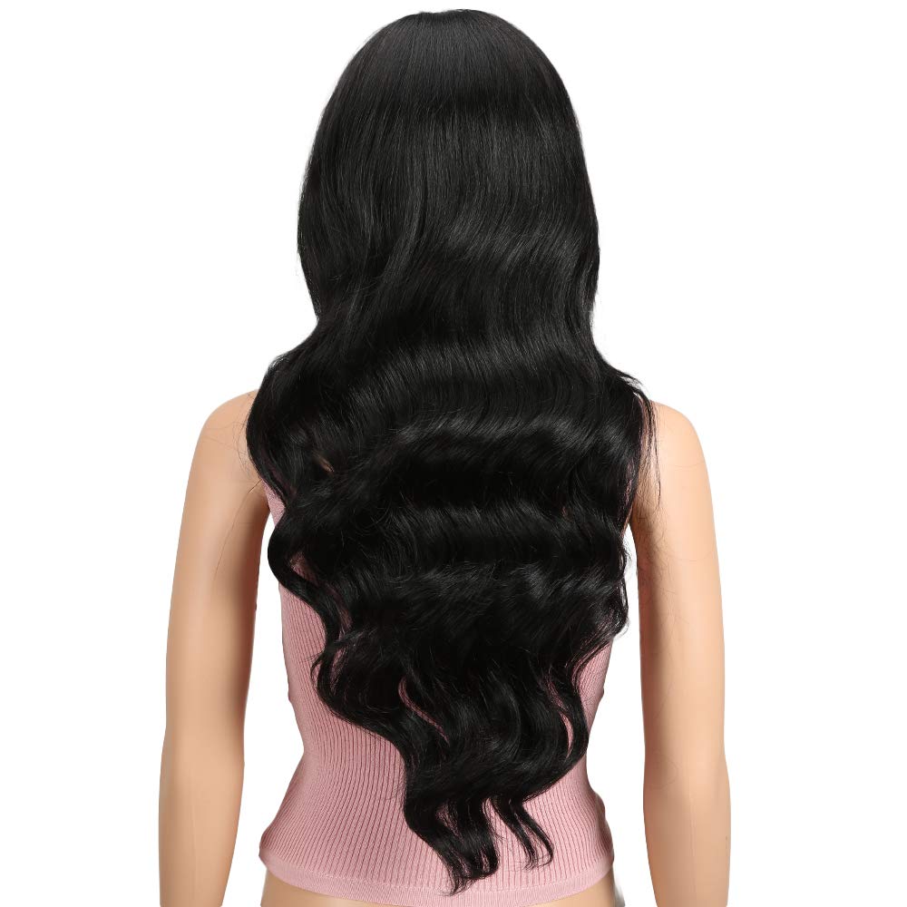 SUPREME Black Curly Wig 13*6 Frontal Wig – Supreme Hair Mafia main image 4