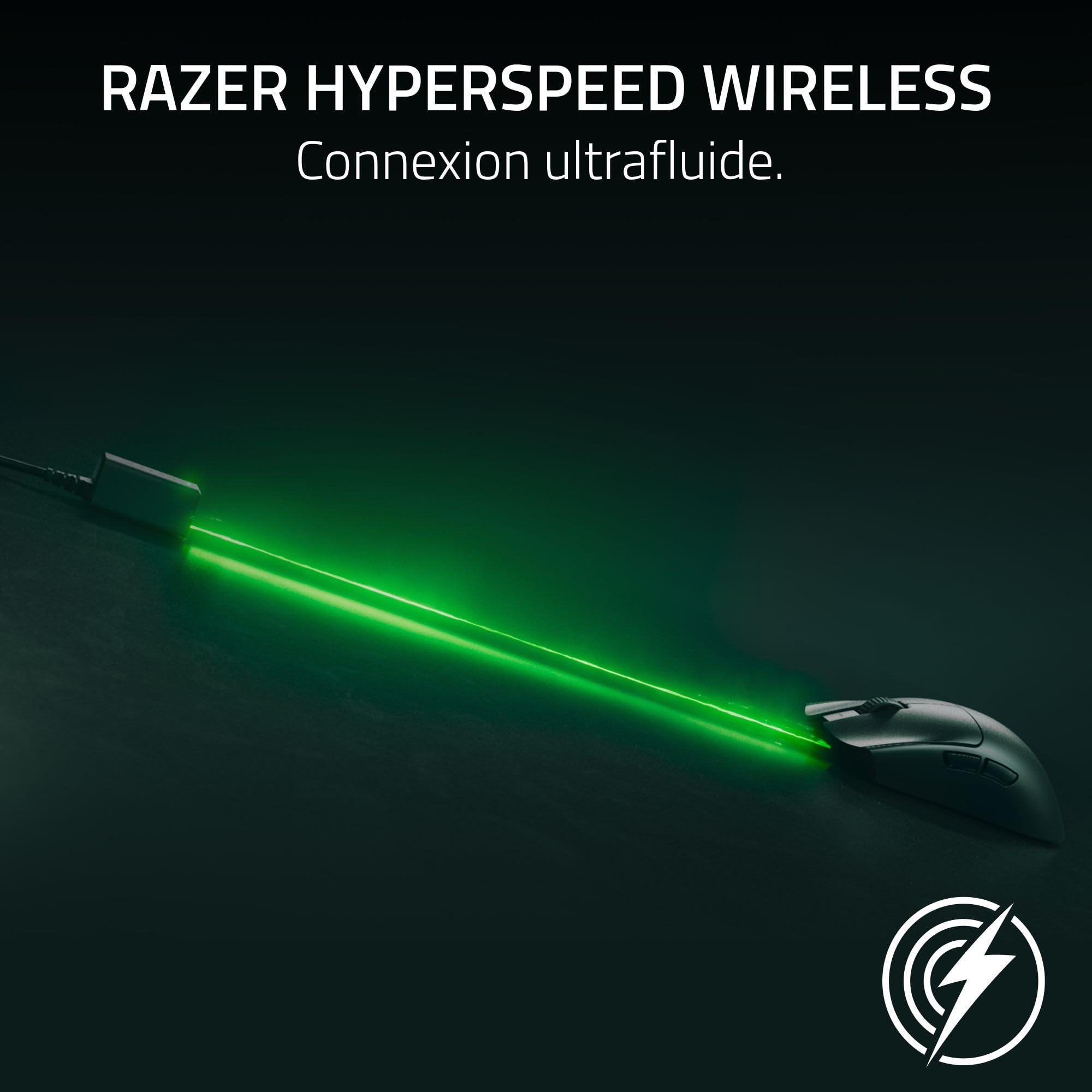 Razer Viper V3 Pro - Souris de Jeu Esports sans Fil ultralégère (8K Hz HyperPolling, Design léger 54g, capteur Focus Pro 35K DPI, HyperSpeed Wireless, 95 Heures d'autonomie) Noir