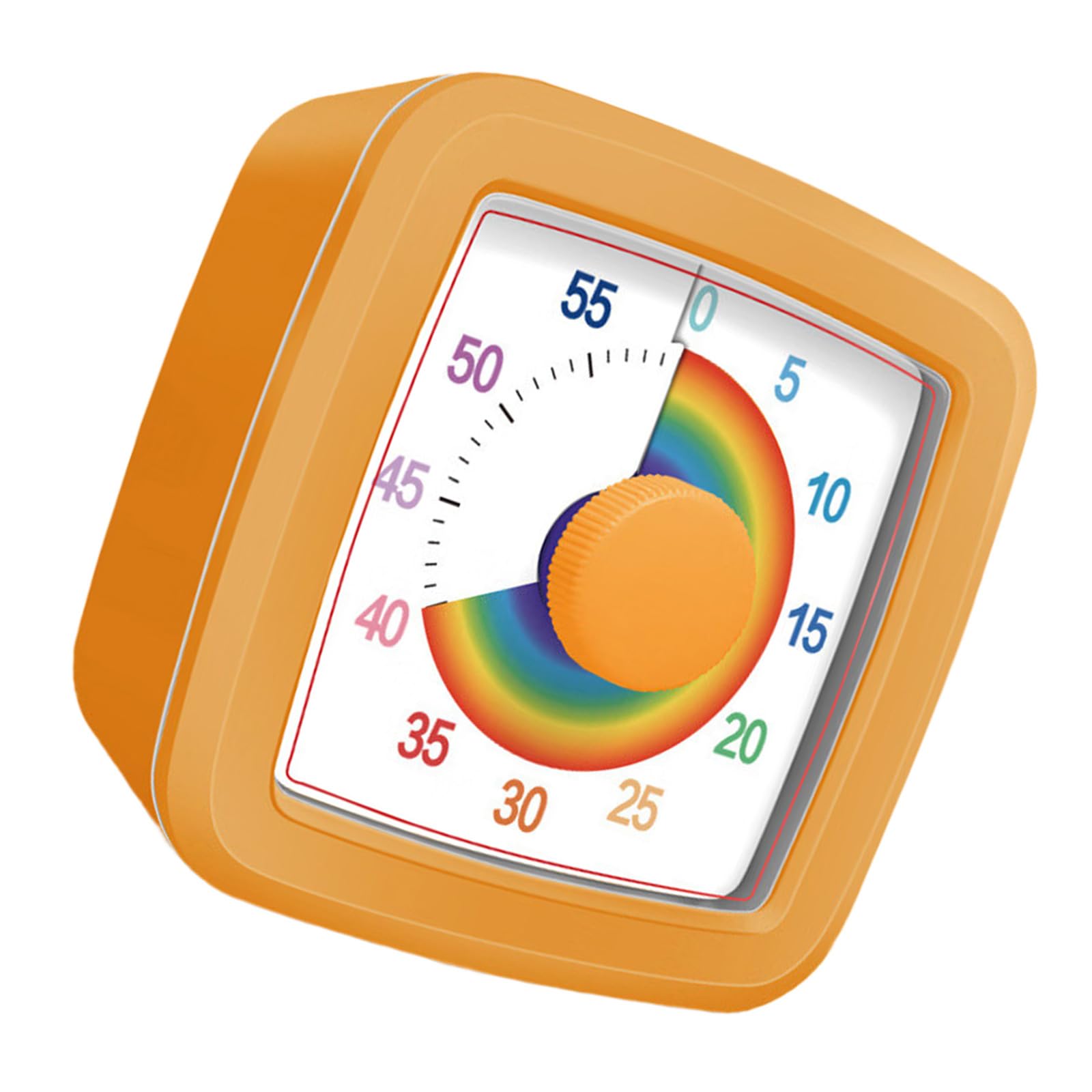 Tsophreniq B 60 Minutes Visual Timer Quiet Operations Countdown Alarm Clock Kitchen Countdown Time Management Tool Visual For Kid