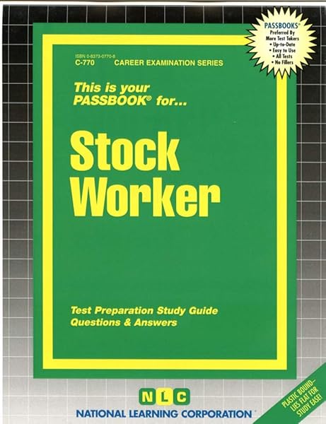 Stock Worker(Passbooks) (Career Examination Series)