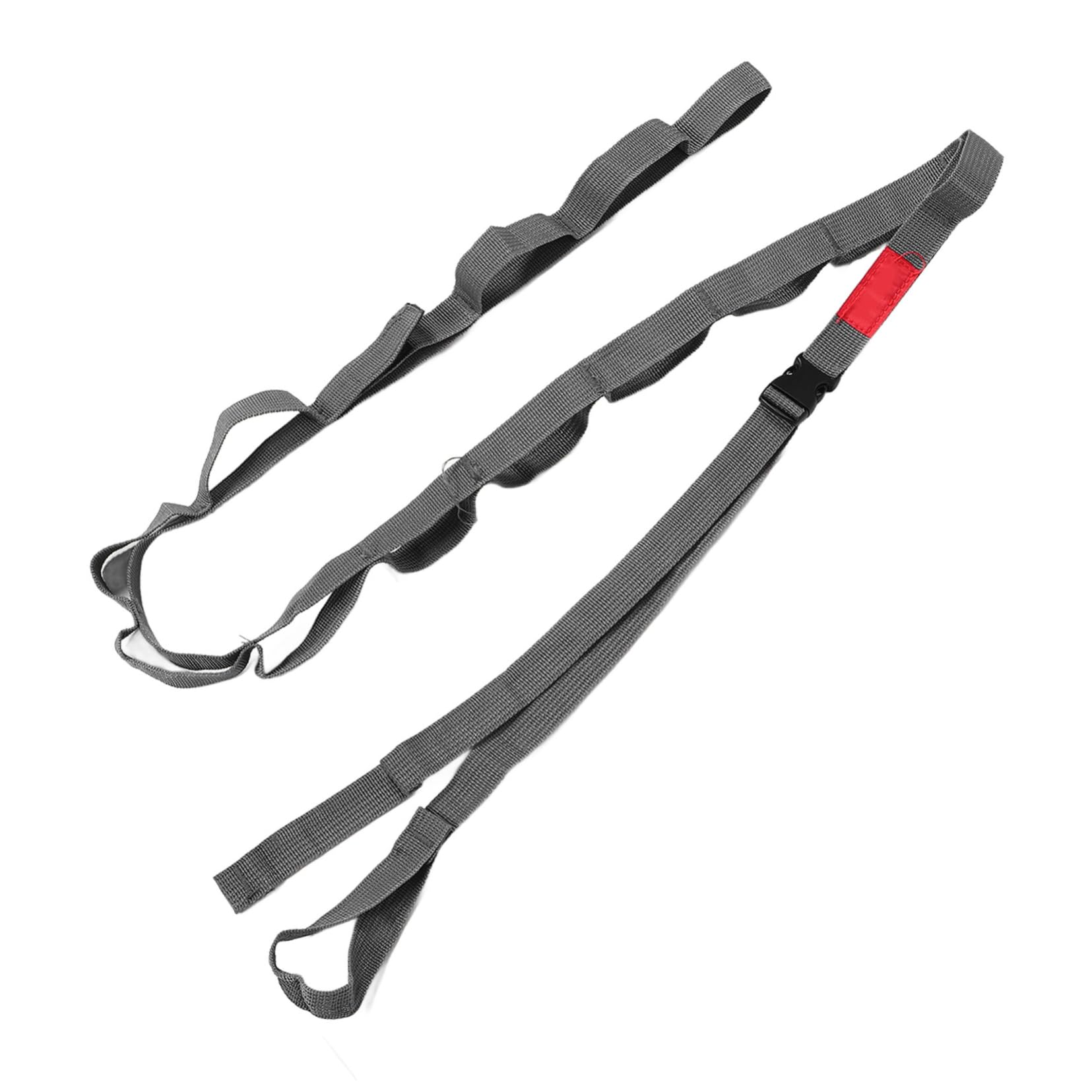 HOLIDYOYO Camping Clothesline Portable Windproof Drying Rope Adjustable Antislip Laundry Line for Use for Travel Camping Durable Dark Grey Strap