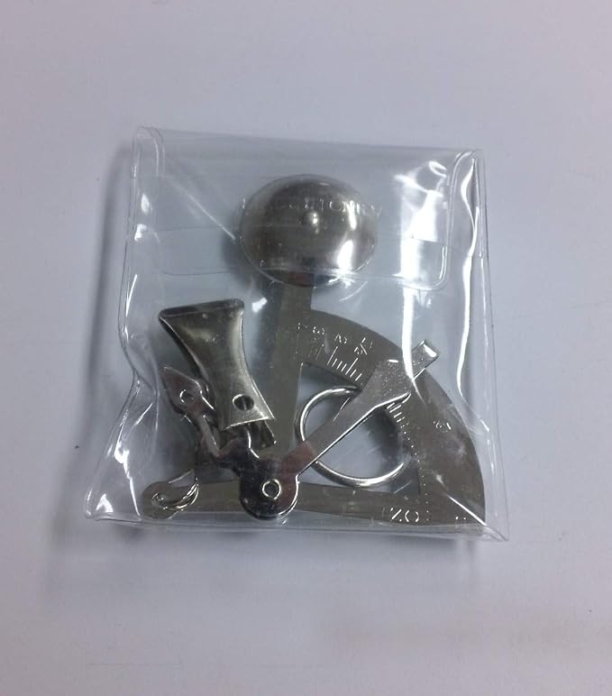 Báscula manual colgante metálica 100g negra miniatura 3
