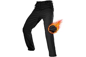 Men's Cold-Weather Cargo Hiking Pants