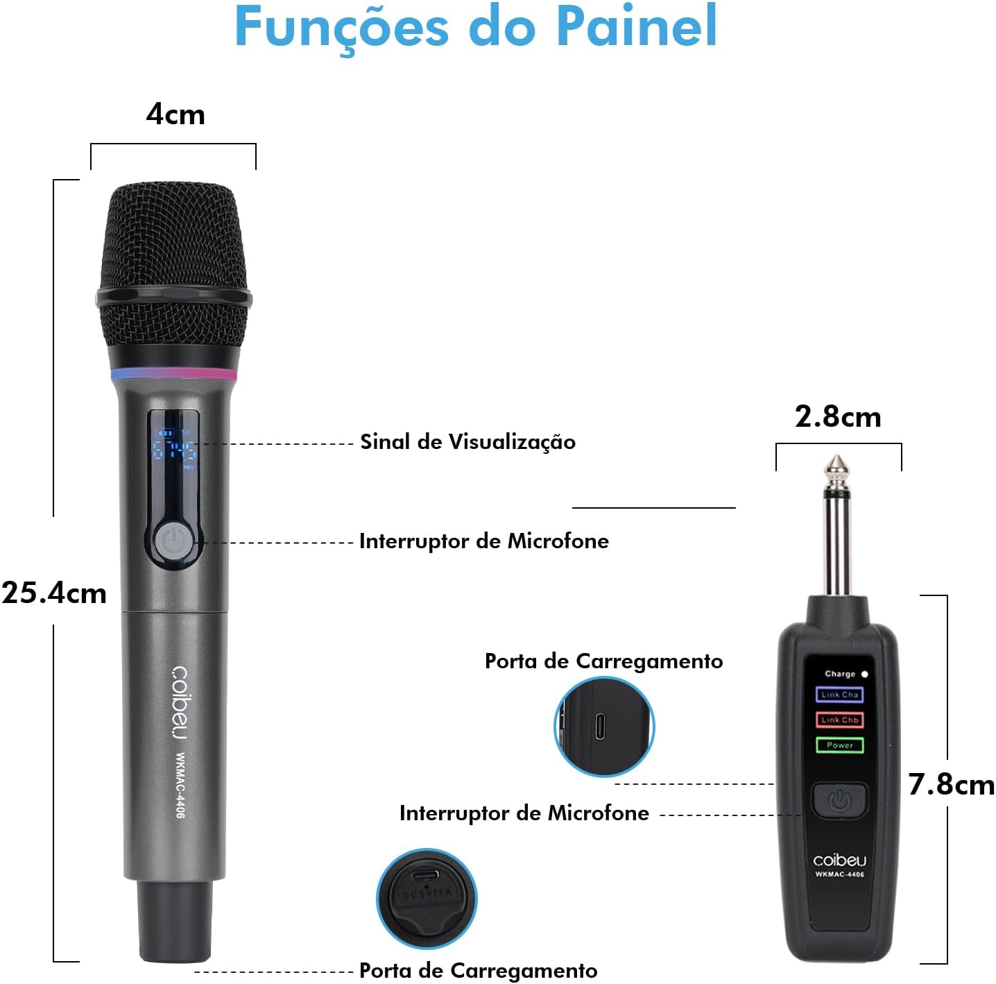 Review do Microfone Sem Fio Duplo RGB: O Segredo para Festas Inesquecíveis! 10 61RI5OepWmL. AC SL1500