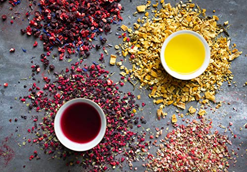 Rishi Tea Turmeric Ginger Loose Leaf Herbal Tea | Immune Support, Usda Certified Organic, Caffeine-Free, Ayurvedic, Energy-Boosting, Citrus Flavors For Taste | 1 Lb, Makes 90 Cups #TOP5