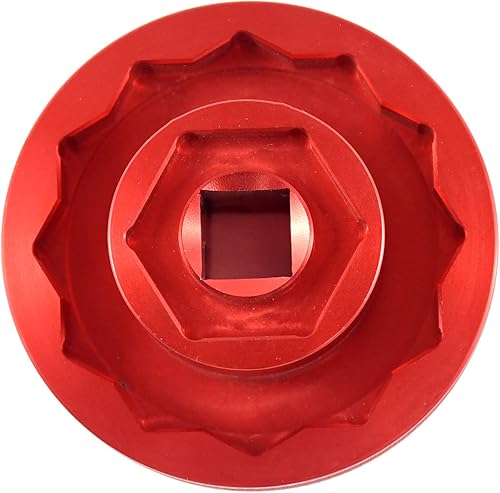 Miniatura 4 de Herramienta de tuerca de eje delantero trasero para motocicleta Ducati Panigale V4, Street fighter 1098, Monster 1200 (rojo)