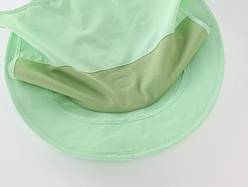 Miniatura 7 de Home Prefer Sombrero de sol para niños al aire libre UPF50+ Sombrero de pesca de ala ancha con solapa para el cuello