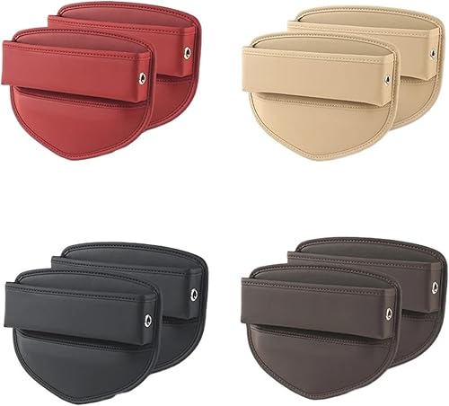 Miniatura 7 de NeWnan Caja de almacenamiento para asiento de coche, bolsillo compatible con Audi A1 A3 A4 A5 A6 A7 A8 S3 S4 S5 S6 S7 Q3 Q4 Q5 Q7 Q8 TT TTS Etron