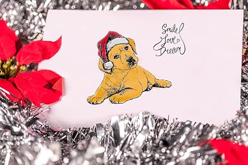 Miniatura 10 de 4 sellos transparentes para perros y troqueles para hacer tarjetas, palabras de felicitación, sellos de goma transparente, lindos perros,