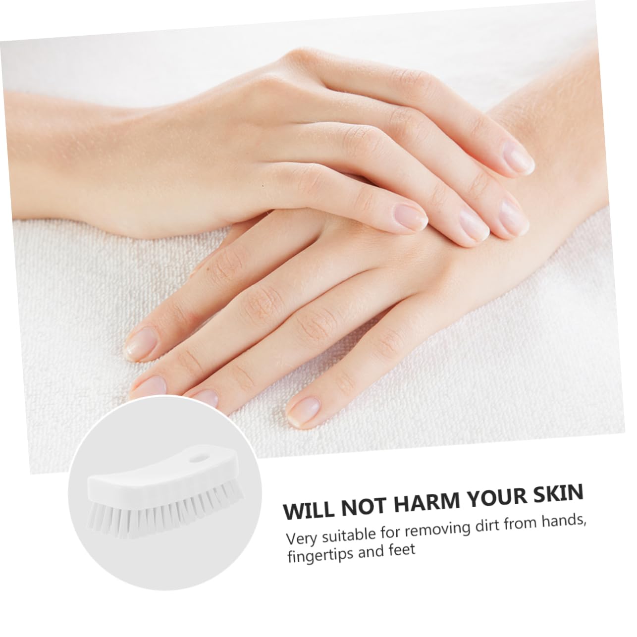 Healeved Spazzole Per Unghie Setole Morbide Ed Elastiche Per Ufficio Bagno e Cucina.