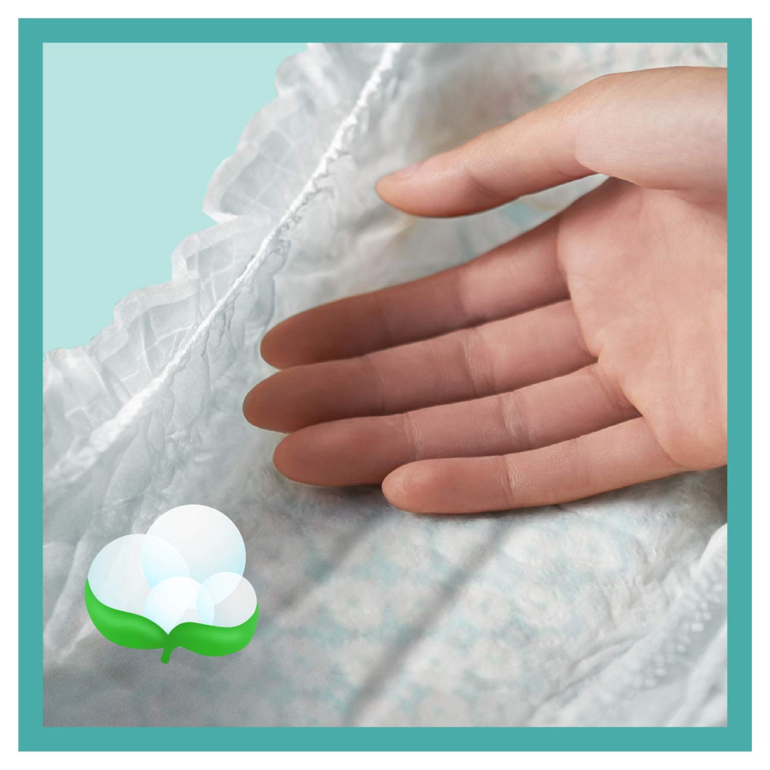 Pampers 81715587 Baby-Dry Pants pieluchy, białe, 2,23 kg