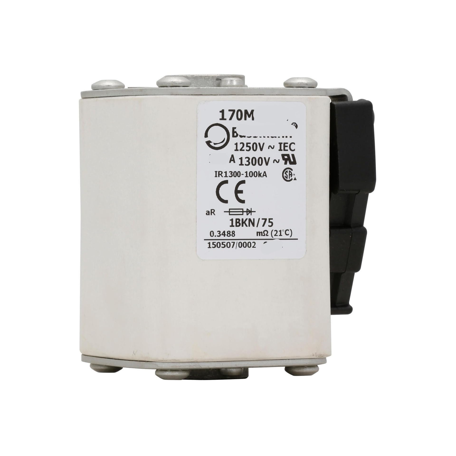 Fusible 170M4394 standard européen type cube à extrémité plate
