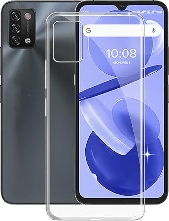 Phone Case for Umidigi A11 6.53 Inch, Shockproof Shell Bumper for Umidigi A11, Anti-Scratch Clear Back Cover [Thin Slim X Anti-Yellowing] - Transparent