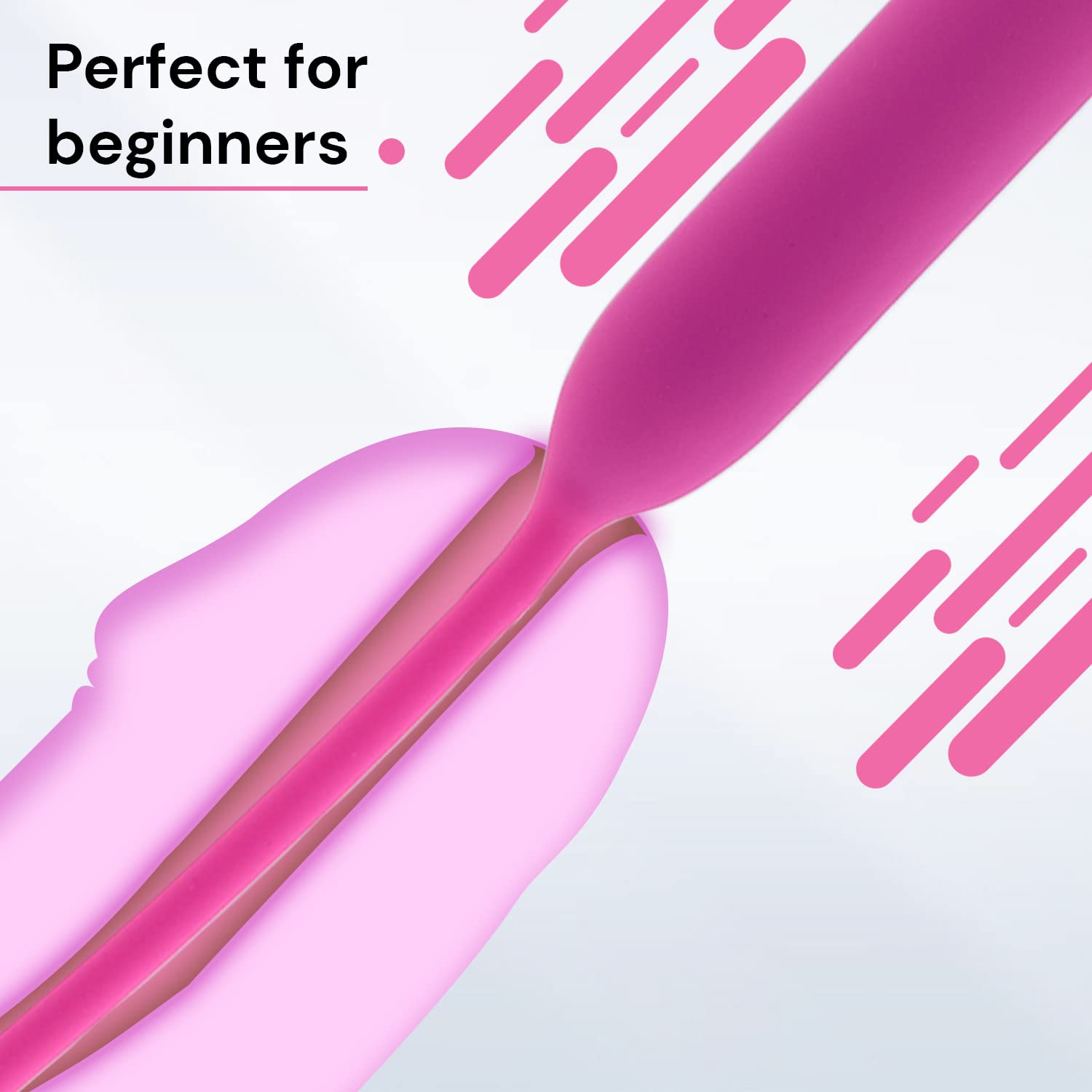FOPS Sexytoys uomo – sonda uretrale maschile in silicone 46cm ⌀0,51cm vibrante per giochi erotici intensi N16-53