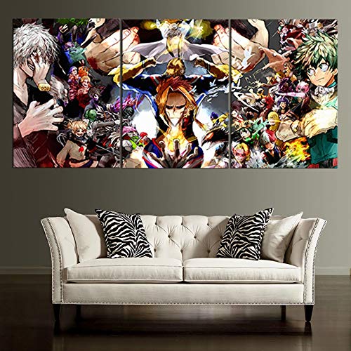 Tableau triptyque toile pour habiller un mur vide moderne