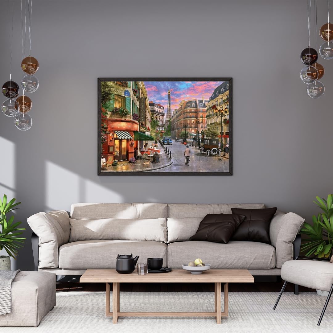 Schmidt Road to The Eiffel Tower 1000 Piece Jigsaw Puzzle