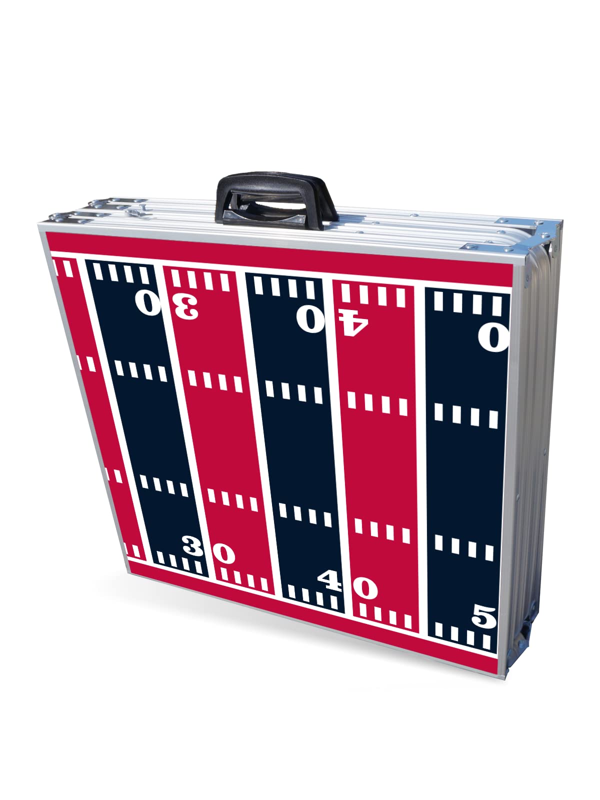 8-Foot Professional Beer Pong Table w/LED Lights - Houston Football Field