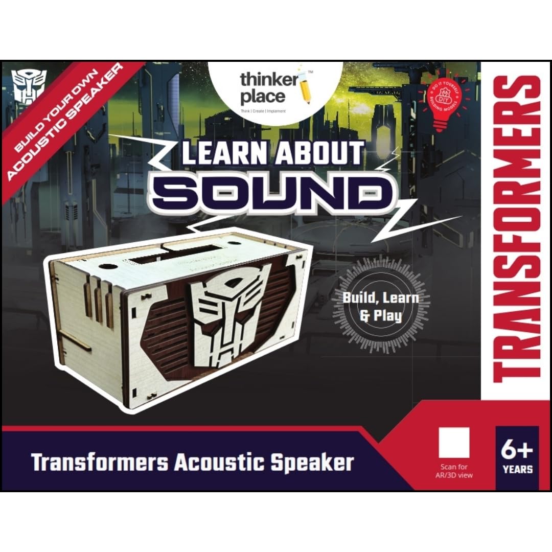 Buy ThinkerPlace Transformer Acoustic Speaker DIY Kit | Build, Learn ...