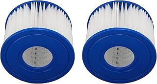 2 Pçs Cartucho de Filtro de Piscina Crianças Inflável Intexsi Bomba de Filtro Substituição Inflar Elemento de Filtro Cartucho de Filtro Substituir para Elemento de Filtragem