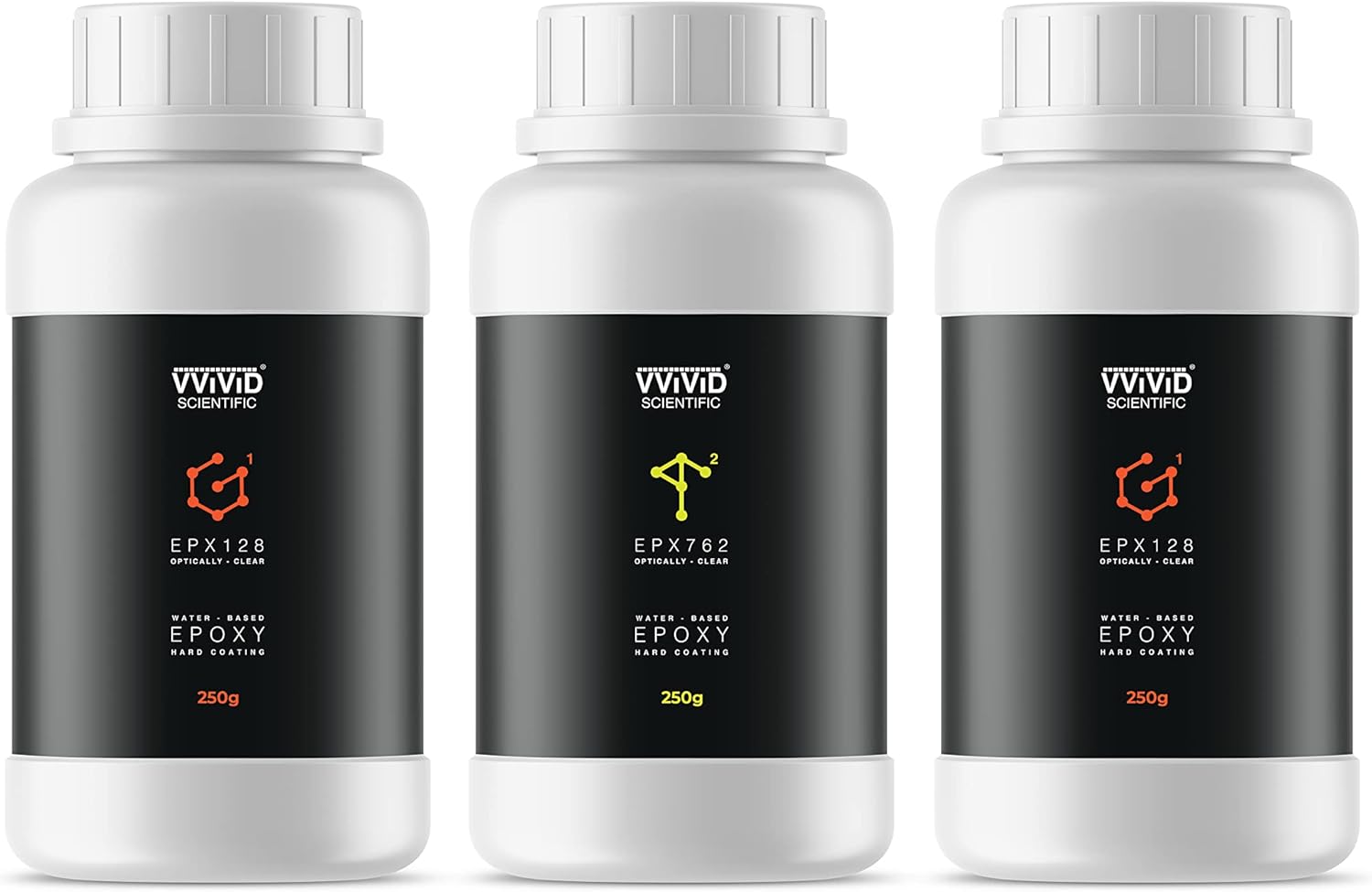 VViViD Optically Clear 2-Part Epoxy Hard Gloss Coating Resin (48oz, 3lb, 1500g Large Pack)