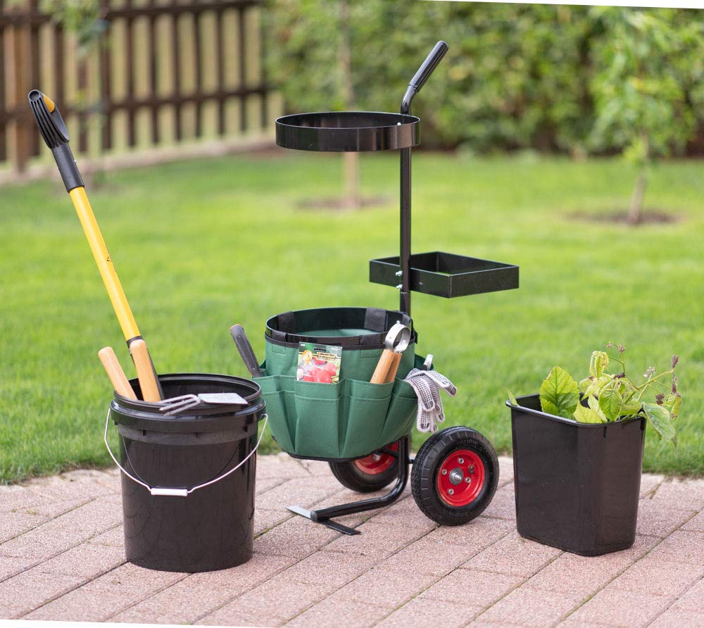WESTMANN Hand- und Gartenwagen 40x56x104 cm Grün 40 kg Metall bis 40 kg