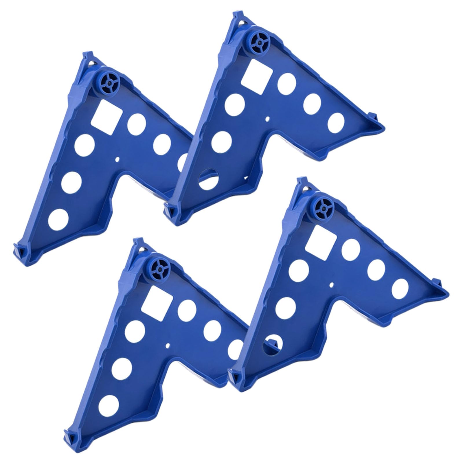4PCS Paint Holding Stand for Craft Projects Sturdy ABS Frame Featuring Secure Fastening Approach Space Saving Solution Professional Painting Tools Tilt Footprint Small Layout