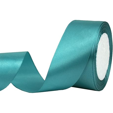 1-1/2 Turquoise Ribbon for Gift Wrapping and DIY