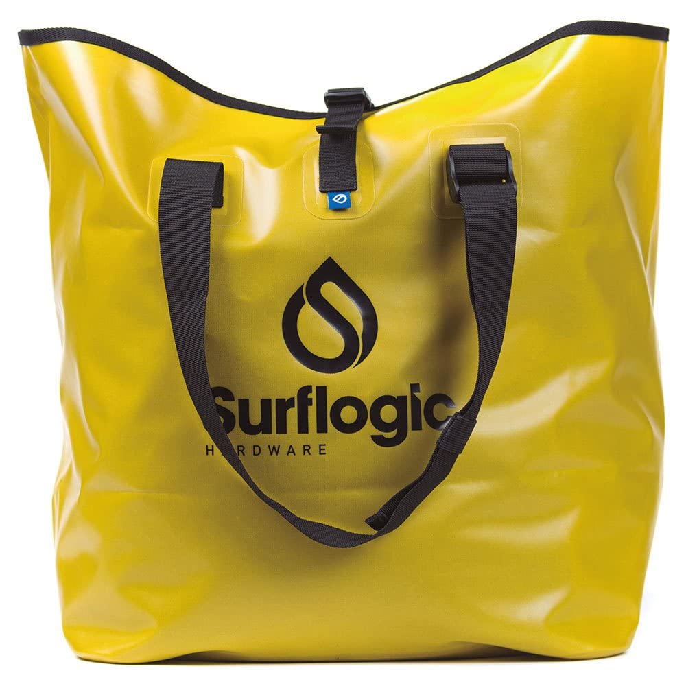 SURF LOGIC Surflogic Waterproof Dry-Bucket 50L Mustard Bag, Adults Unisex, Yellow (Yellow), One Size