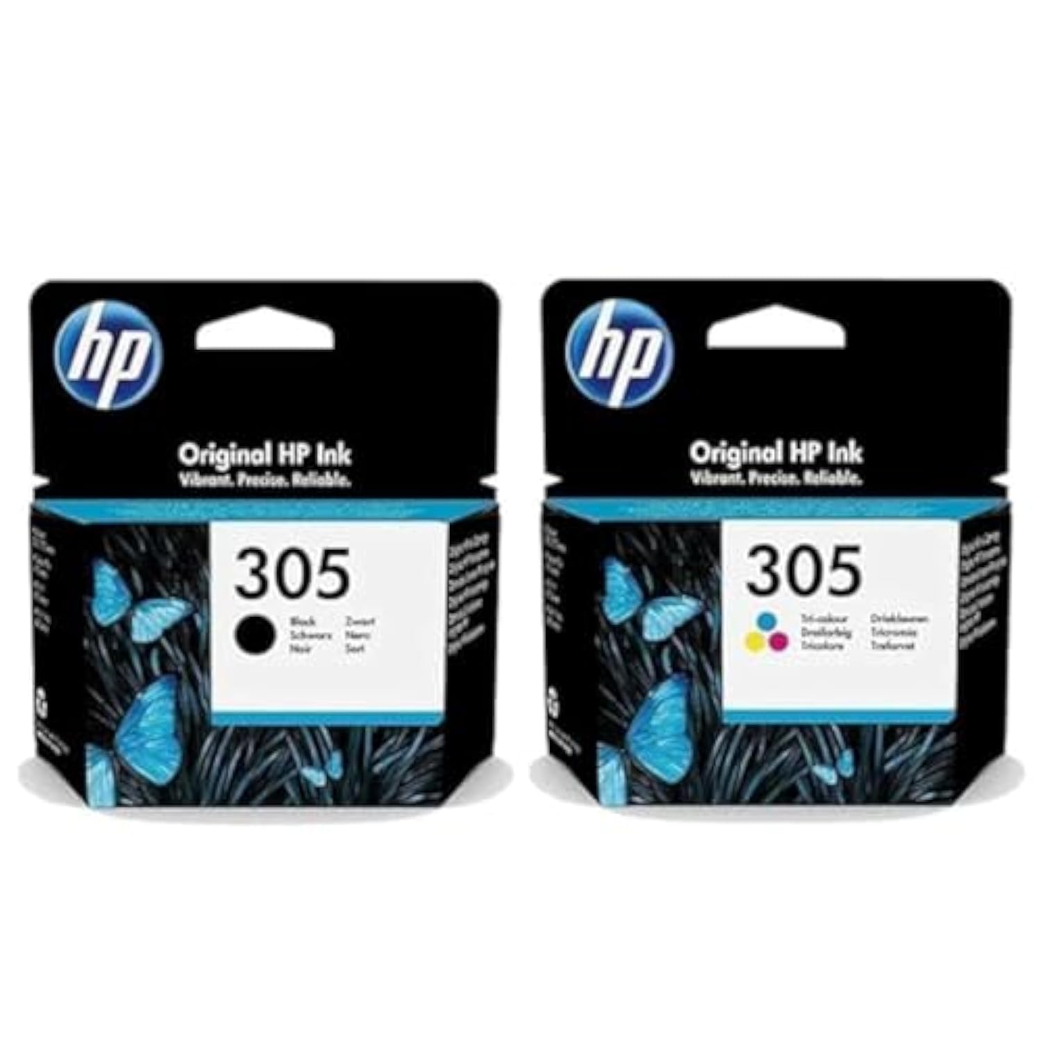 Cartucce HP 305 Nero - Confezione Da 2 | Originali Per Stampanti Deskjet E Envy