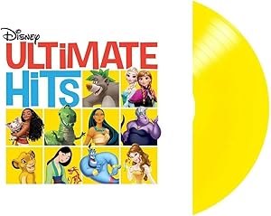 Disney Ultimate Hits - Exclusive Limited Edition Translucent Yellow Colored Vinyl LP