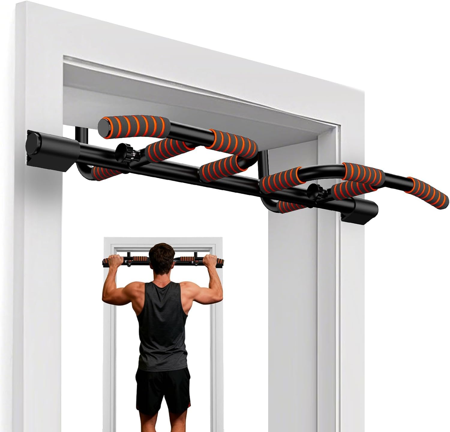 dh fitlife barre traction cadre porte