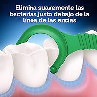 Vista 7 de Oral-B - Palillos con hilo dental Glide de menta con sabor Scope de larga duración, 3 paquetes de 75 palillos (225 en total)