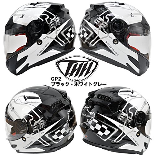 Amazon | 【THH】 インナーサンバイザー採用 フルフェイス ヘルメット