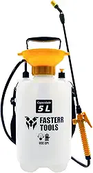 Genérico Pulverizador Borrifador Manual com Bomba e Mangueira 5 Litros