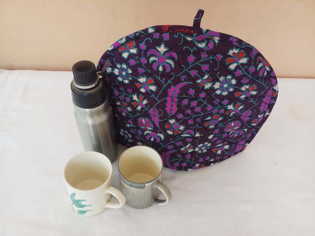 Blue Mandala Tea Cozy - Keep Tea Warm! -12