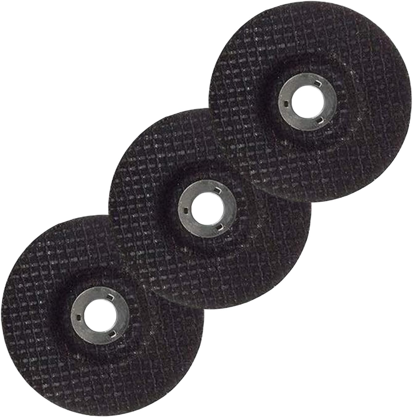 EXCEL IMPEX Glass Grinding Wheel 4" Dia 8 mm Thickness 16 mm Bore (3 Nos) For Bevelling, Grinding, And Moulding Glass