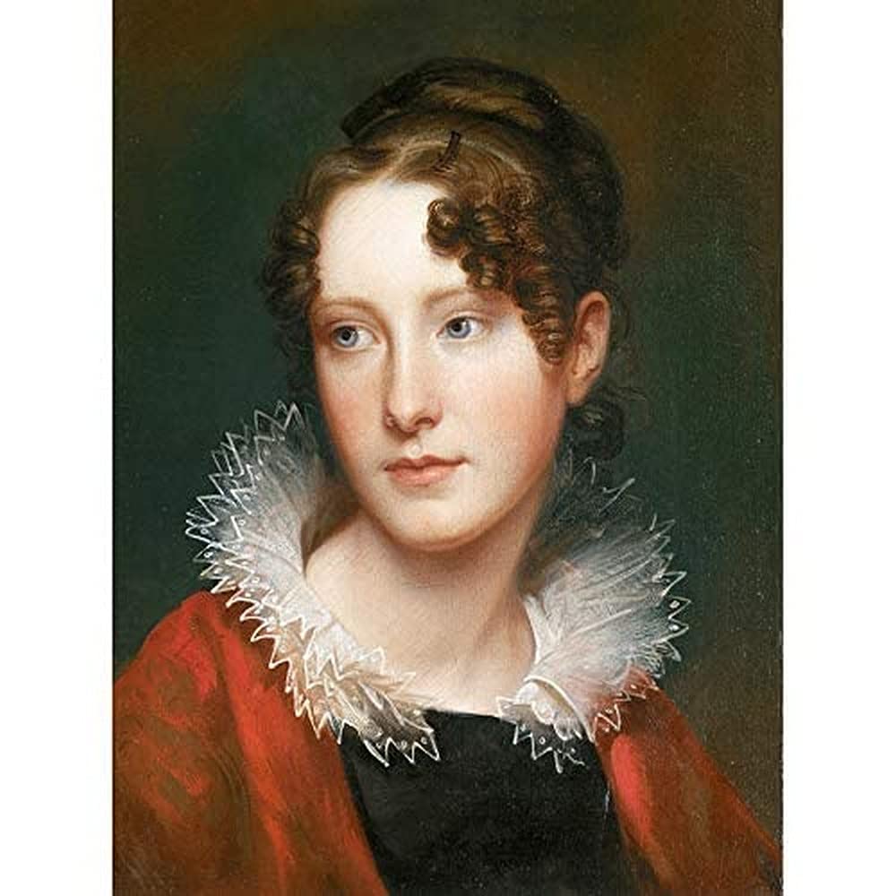 Rembrandt Peale Portrait Of Rosalba Peale Unframed Wall Art Print Poster Home Decor Premium