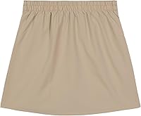 Vista 2 de Nautica Uniforme escolar para niñas con pantalones cortos, estilo popelín con bolsillos de botón