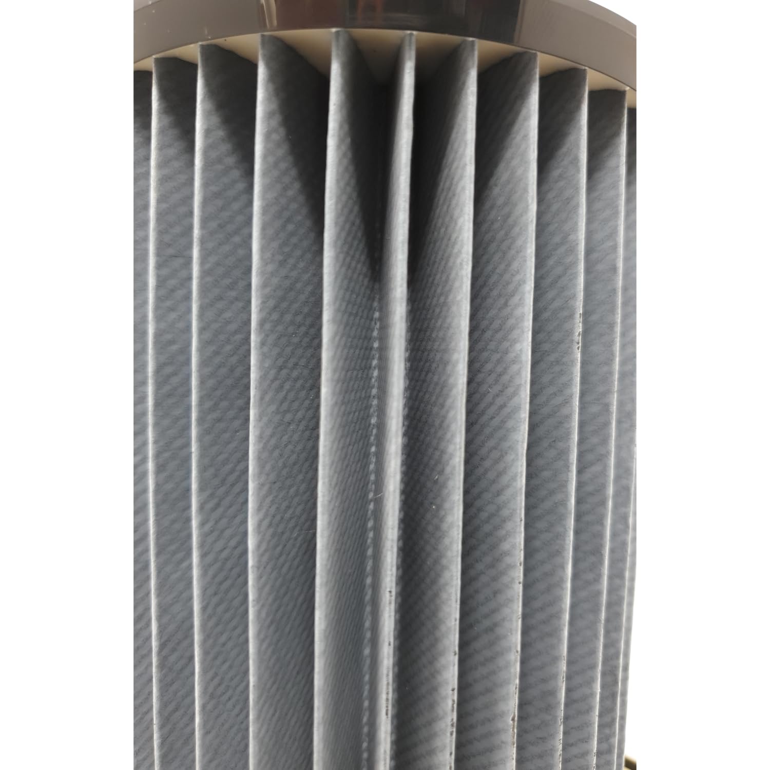 Lamellenfilter Filterzylinder 12027830 mit Griff für beutellose Bodenstaubsauger - kompatibel mit Bosch Siemens Relaxx'x Serie 8 BGS7 - ersetzt 12017969 - Durchmesser 21 cm, Höhe 19 cm