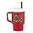 Infantino My 1st Tumbler Christmas Edition, Silicone Sippy Cup with Straw & Handle, Spill-Resistant Baby Cup for On-The-Go, BPA-Free Transition Cup, Christmas Tree