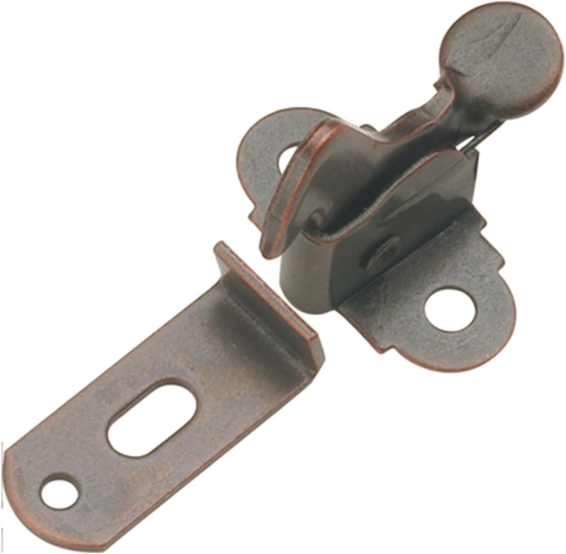 Hickory Hardware P654-STB Elbow Catch, 0.625-Inch, Statuary Bronze