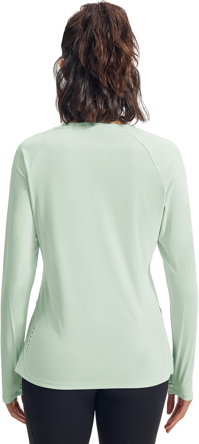 Gopune Women's Sun Shirts UPF 50+ Long Sleeve UV Protection Shirt Lightweight Quick Dry Workout Hiking Tops - Image 3