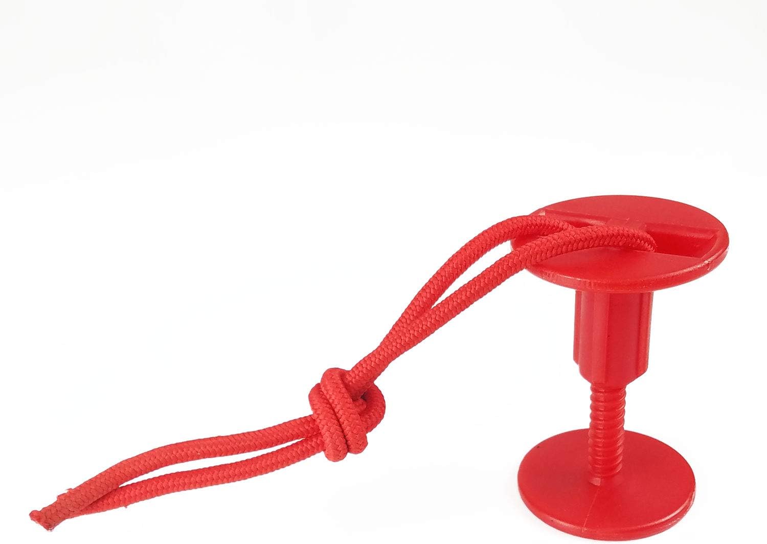 eBodyboardingShackle Leash Plug Red
