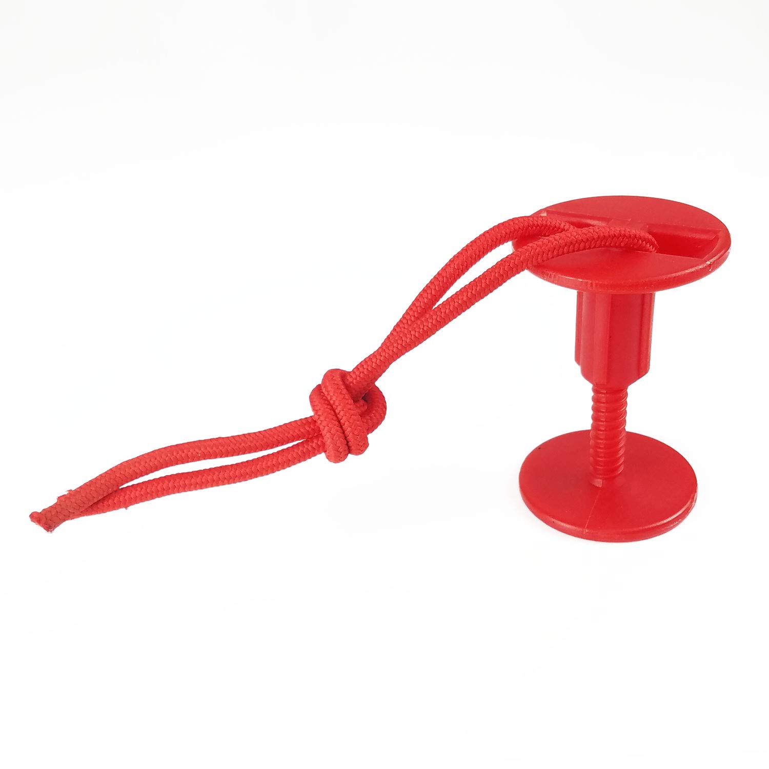eBodyboardingShackle Leash Plug Red