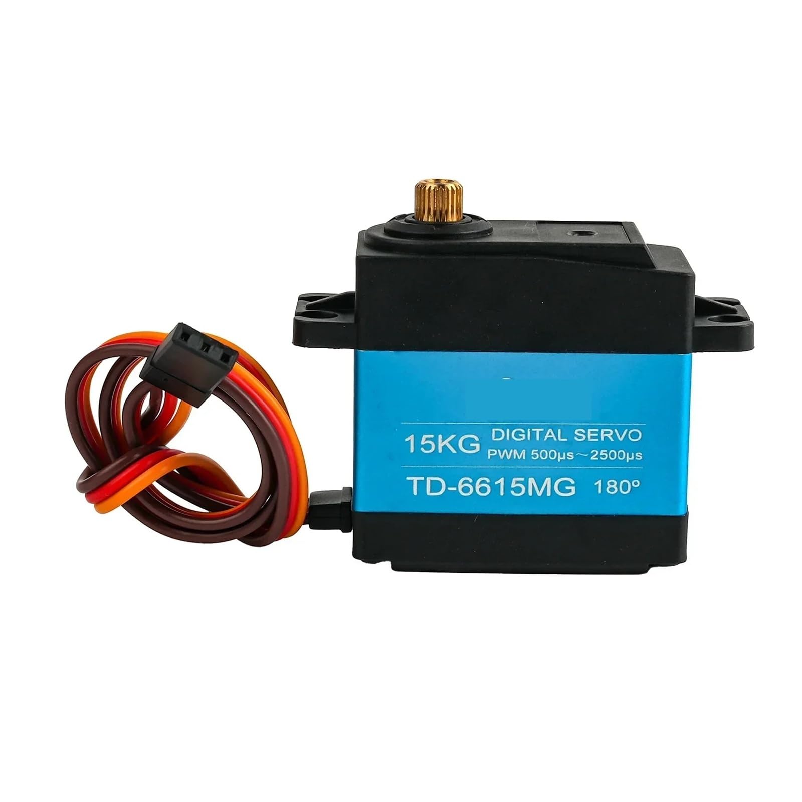 15KG TD-6615MG Servo 180° 25T metalowy silnik przekładniowy
