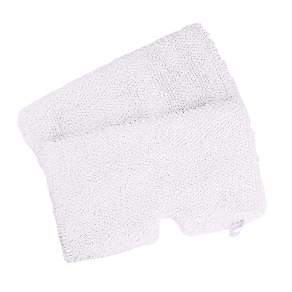 GpahrrDnij 4Pcs Microfiber Replacement Cleaning Pads for Shar.k Steam Mop S3501 S3601 S3901 Sink Brush (White, One Size)
