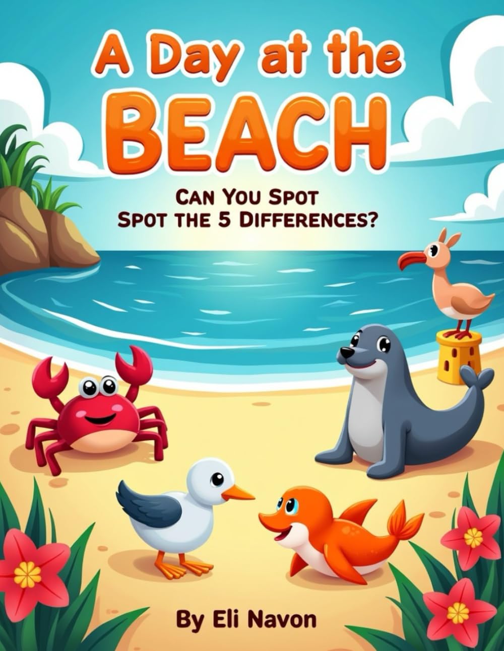 A Day at the Beach: Can You Spot the 5 Differences?