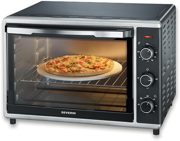 Severin TO 2058 Mini-Oven met Pizzasteen en Conventiefunctie