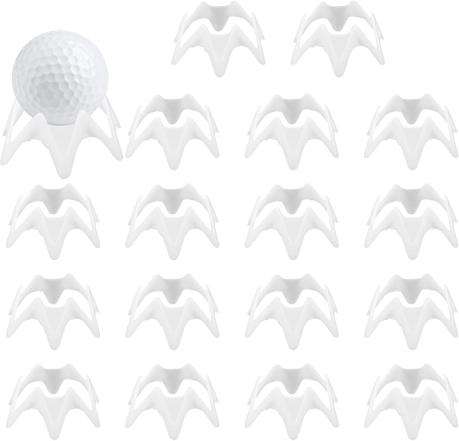 Golf Simulator Tees, Indoor Golf Tees Simulator Practice Training -Fitting for (Winter Turf Range)